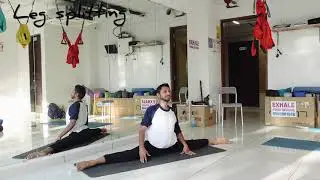 Top  Benefits U get from leg Splits with Exhale Yoga School...  ✓Deeply Stretches the Thighs.