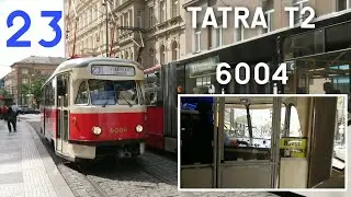 TATRA T2 6004 / DPP PRAHA / Linka 23