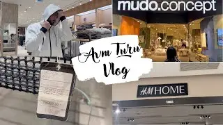 AVM TURUMUZ 🛒 80.000 TL LANGIRT 💵   MUDO CONCEPT - NIKE - NETWORK - H&M HOME 🛍︎ PAZAR GÜNÜ VLOG 📹︎