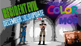 Resident Evil 1 PC Game Boy Conversion MOD | December Update (Jill & Chris Playthroughs)