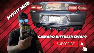 CHEVROLET CAMARO DIFFUSER SWAP WITH SOME HYPHY MUD
