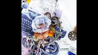 Mixed media canvas for Mitform castings