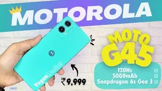 Moto G45 5G Unboxing and Quick Review 🔥 | Camera, Display & Speed Test | PERFECT UNBOX