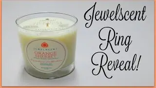 JewelScent Ring Reveal - Orange Sherbet Candle!