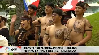 Ika-15 taong pagdiriwang ng kulturang Pilipino sa 'Pinoy Fiesta & Trade Show' | OMNI News Filipino
