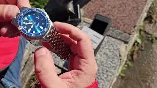 Ratio FreeDiver Professional Sapphire Blue Sunray Dial Quartz RTF007 200M