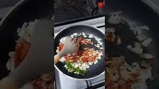 Do you have grated coconut🥥❓try this tasty recipe | Fried Coconut Sambol😋 #shorts