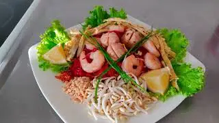 EP 77. Pink Pad Thai ผัดไทยสีชมพูกุ้งสด&ผัดบวบญี่่ปุ่นไปวัด