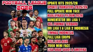 Save Data Football league 2026 Full Lisensi| Update Kits & Transfer 2025/26 Terbaru| Android Offline