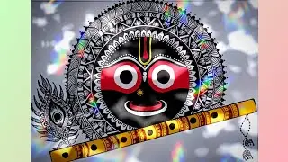 Mandala Art Jay Jagannath | Simple mandala design of Puri Jagannath | Happy Rath Yatra special Art