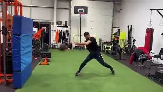 Explosive speed, power & ballistic med ball session for boxing with Adam Azim & Hassan Azim