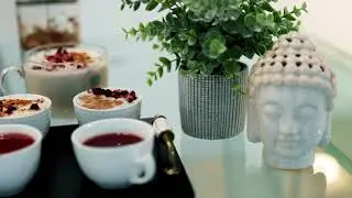 How to make a rose tea latte