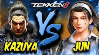 This Match Proved Practice Matters | Jun Kazama vs Kazuya (Player Match) 