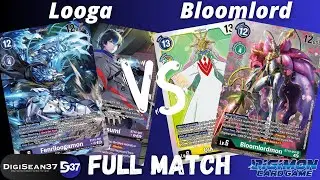 Loogamon VS Bloomlordmon | Digimon Card Game | BT15 Exceed Apocalypse