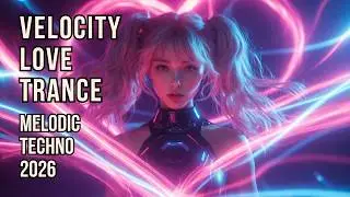 Velocity Love Trance 💗 | High BPM Trance, Dance & Techno for Motion & Emotion