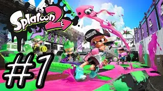 Splatoon 2 - Walkthrough Part 1 - Getting Fresh! - Multiplayer (Nintendo Switch Gameplay)