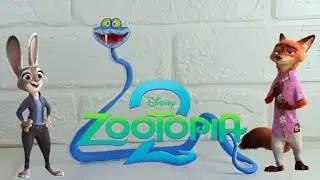 &laquo;Лепим змею Гэри из &laquo;Зверополиса 2&raquo; с помощью глины 🐍 | Урок по лепке из глины&raquo;