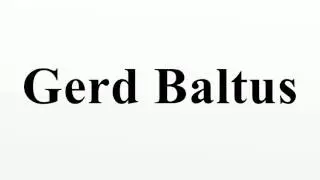 Gerd Baltus