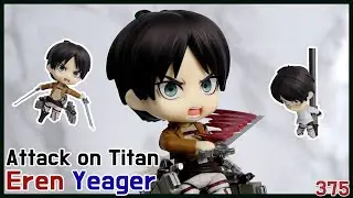 [4K] Nendoroid 375 Attack on titan - Eren yeager review