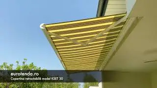 Scapi de căldura excesivă pe terasă cu copertine retractabile