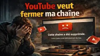 YouTube veut clôturer ma chaîne 😥
