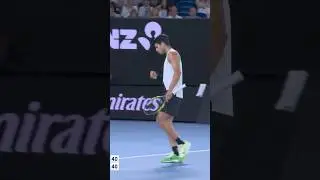The PERFECT drop shot! 😍
