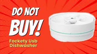 Fockety USB Dishwasher | 5 Reasons NOT to Buy! 🚫🍽️