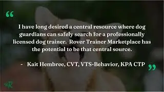 Training at Rover - How Does It Work?