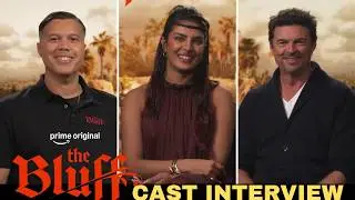 Priyanka Chopra Jonas & Karl Urban on Bloody Fights & Revenge | The Bluff Cast Interview
