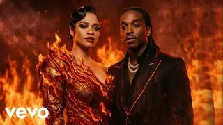 Jacquees ft. Ella Mai - All Night Long  (Lyrical Music Video)