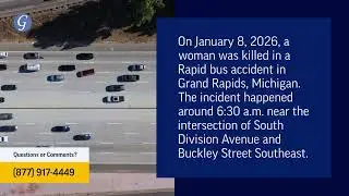 Woman Killed in Rapid Bus Accident on Division Avenue in Grand Rapids, MI