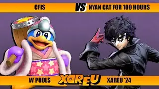 Xaréu '24 - nyan cat for 100 hours (Joker) vs Cfis (King Dedede) - Winners Pools - Ultimate