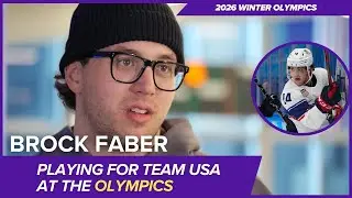 Minnesota's Brock Faber on Olympic pride and Team USA hockey | FULL INTERVIEW