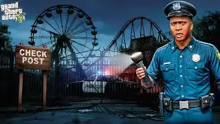 Franklin Went to Village Check Post Duty In Gta 5 (Gta5 mods)