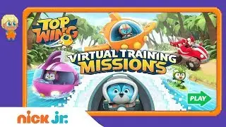 Top Wing: 'Virtual Training Missions' Official Game Walkthrough ✈️| Nick Jr. Games | Nick Jr.