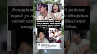 Dulu capek ngemong Mantannya, sekarang Cinta Brian pinginnya di mong sama Gisel #shorts