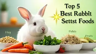 Top 5 best foods for rabbits all rabbit lovers must know 😉 | Cheap VS expensive foods for rabbits |