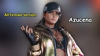 Tekken 8 - Azucena (costume 3) Using all Female Rage Arts | PGX Saga