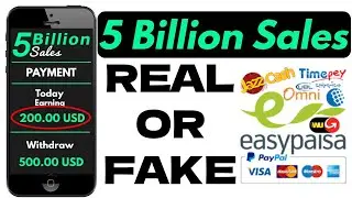 5 Billion Sales Real or Fake | Online Earning Website 5billionsales Review