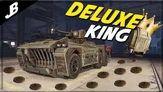 The End of the hover builds, New KING minelayers on the JLTV Mk.3 Tank - Crossout Gameplay