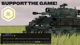 Новые коллекционные танки Robux в CTS!!!! + распродажа цветов и камуфляжа... (Roblox Cursed Tank ...