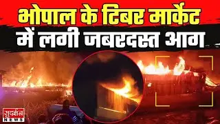 Bhopal Timber Market Fire: भोपाल टिंबर मार्केट में भीषण आग, लाखों का नुकसान | MP | Breaking News