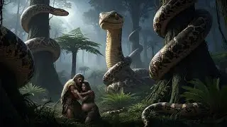 Faced a Nest of Giant Snakes to Save His Unborn Child#survivalstory#CinematicStory#unbornchild