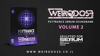 My favorite psytrance leads from 'WEIRDDOSE PSYTRANCE SERUM PRESETS V.2'
