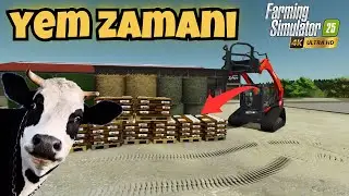 FS 25 | Hayvanlar Bekliyor 😳 | Yem Zamanı 🐄🚜