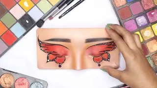 Easy Prom Party wear eye makeup tutorial step by step | Eye makeup for girls | Butterfly eye makeup