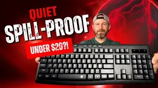 Affordable Spill-Proof Keyboard with Quiet Keys? Redragon BK7366 Review!