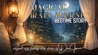 THE MAGICAL TRAIN JOURNEY | Train on Tracks Sounds | Cozy Long Hypnotic Bedtime Story for Grown Ups