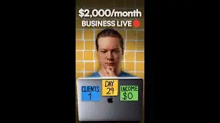 Setting Up Newsletter - Can I Build a $2k/m Business Live? | Day 29 / 90