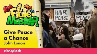 Give Peace a Chance - John Lennon | Recorder Lesson by Flute Master